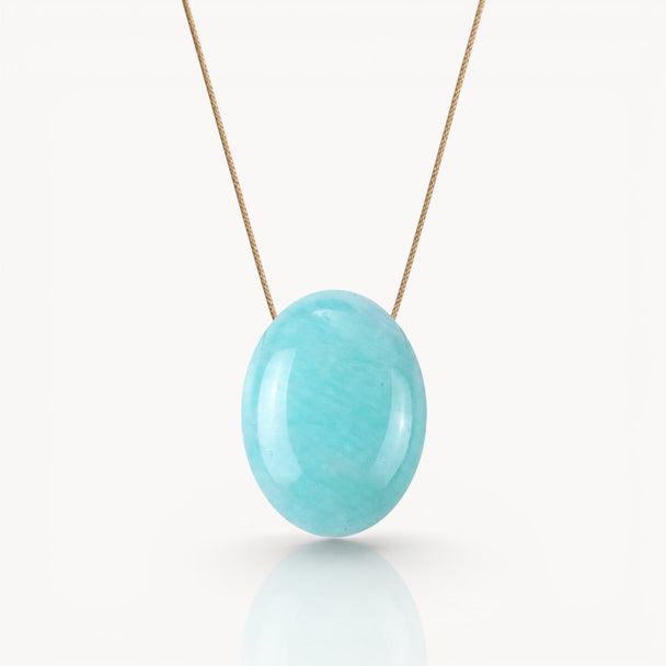 Virgo Zodiac & Touch – Amazonite Necklace