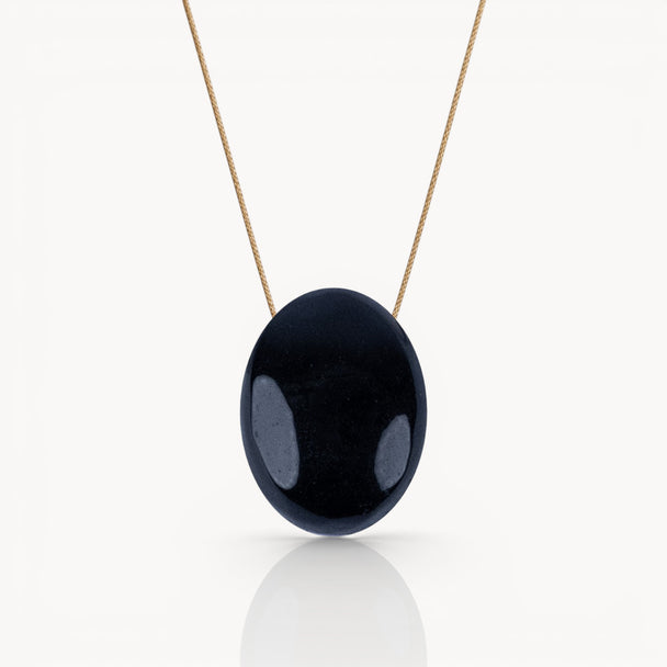 Capricorn Zodiac & Touch – Onyx Necklace