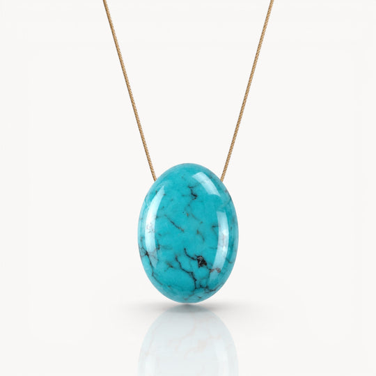 Sagittarius Zodiac & Touch – Turquoise Necklace