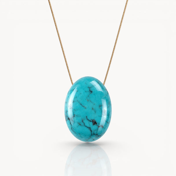 Sagittarius Zodiac & Touch – Turquoise Necklace