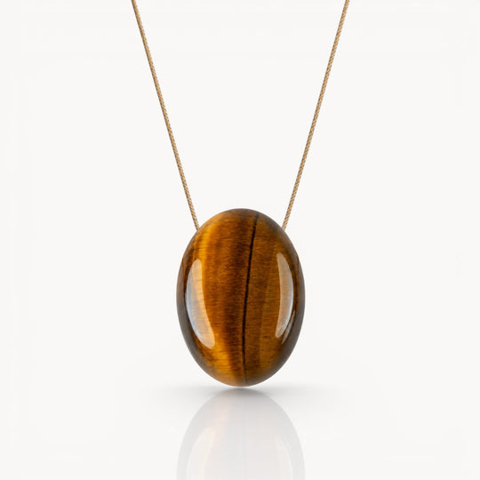 Leo Zodiac & Touch – Tiger’s Eye Necklace