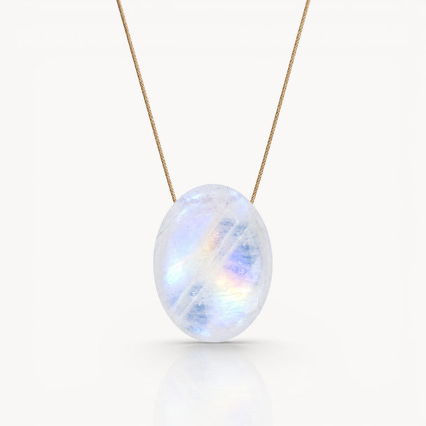 Cancer Zodiac & Touch – Moonstone Necklace
