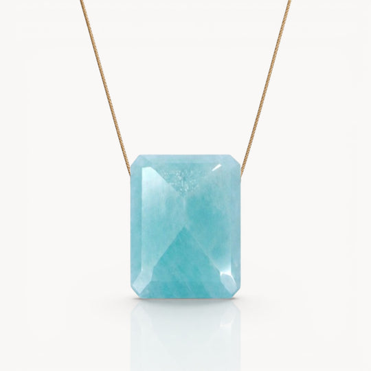 Throat Chakra & Touch – Amazonite Necklace