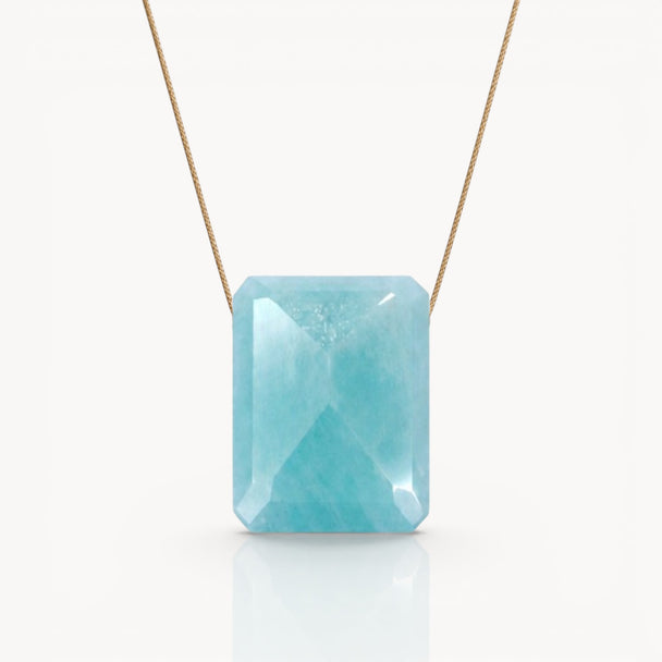 Throat Chakra & Touch – Amazonite Necklace