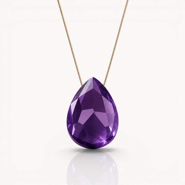 Peace & Touch – Amethyst Necklace
