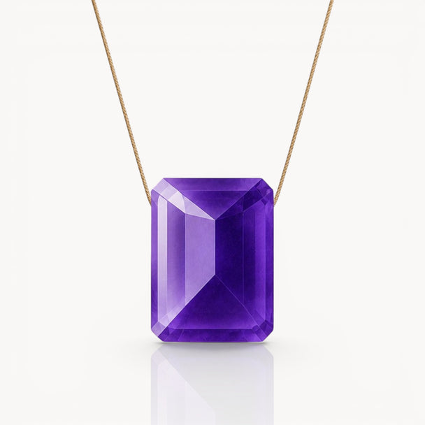 Third Eye Chakra & Touch – Amethyst Necklace