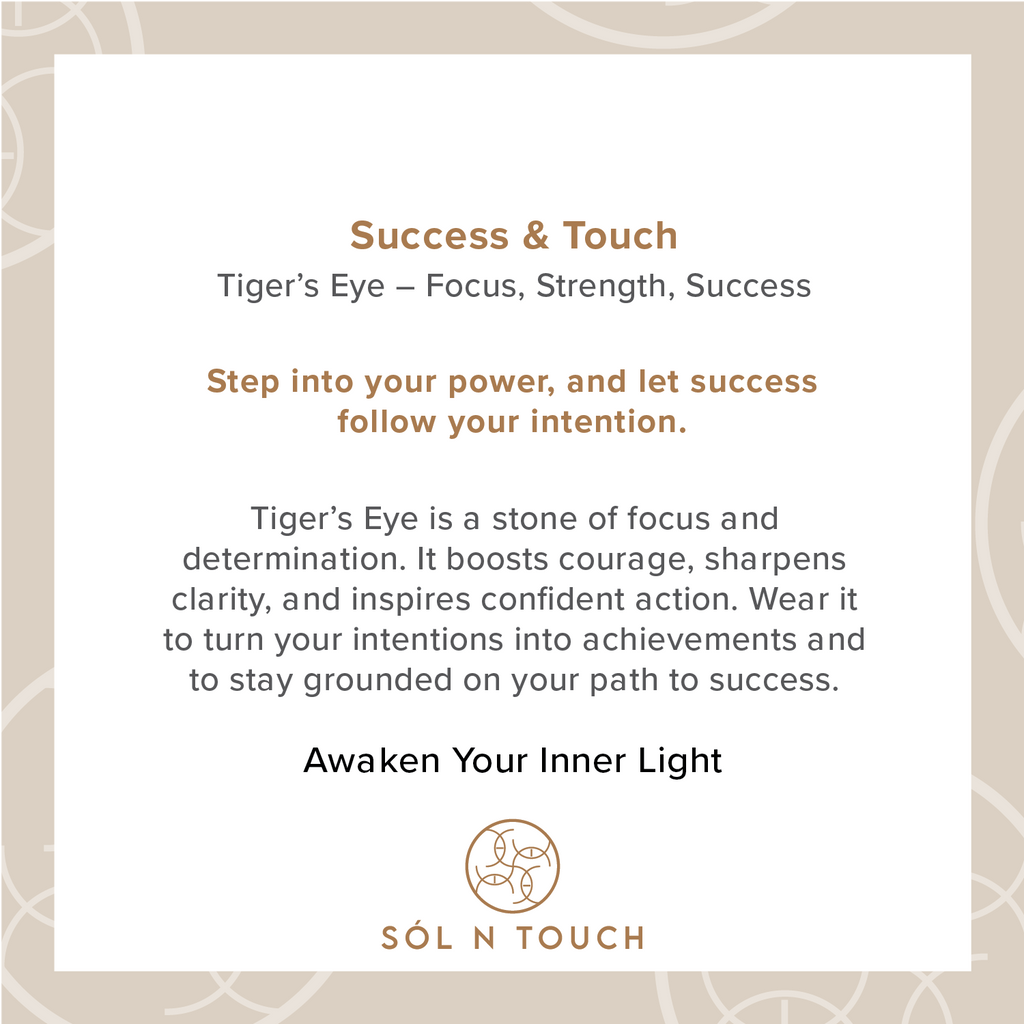 Success & Touch – Tiger’s Eye Necklace