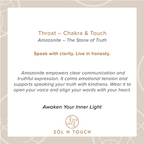 Throat Chakra & Touch – Amazonite Necklace