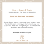 Root Chakra & Touch – Smoky Quartz Necklace