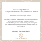 Awakening Moment – Amethyst Necklace