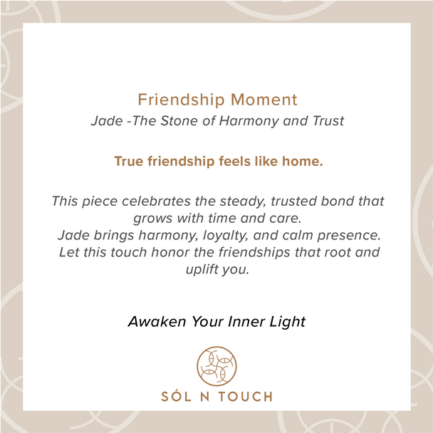 Friendship Moment – Jade Bracelet