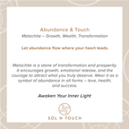 Abundance & Touch – Malachite Necklace