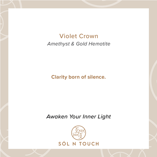 Violet Crown – Sól Signature Necklace