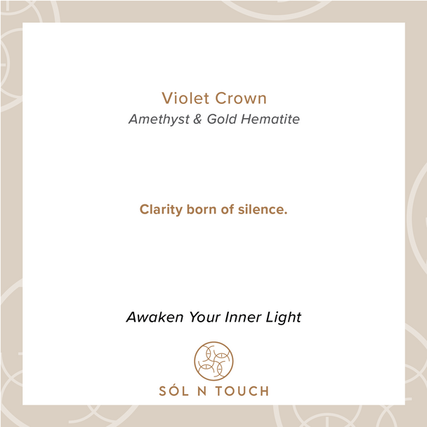 Violet Crown – Sól Signature Necklace