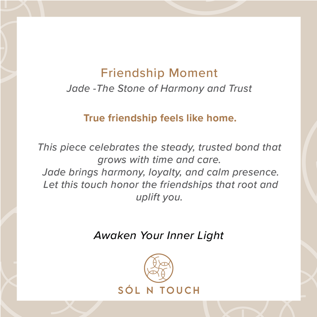 Friendship Moment – Jade Necklace