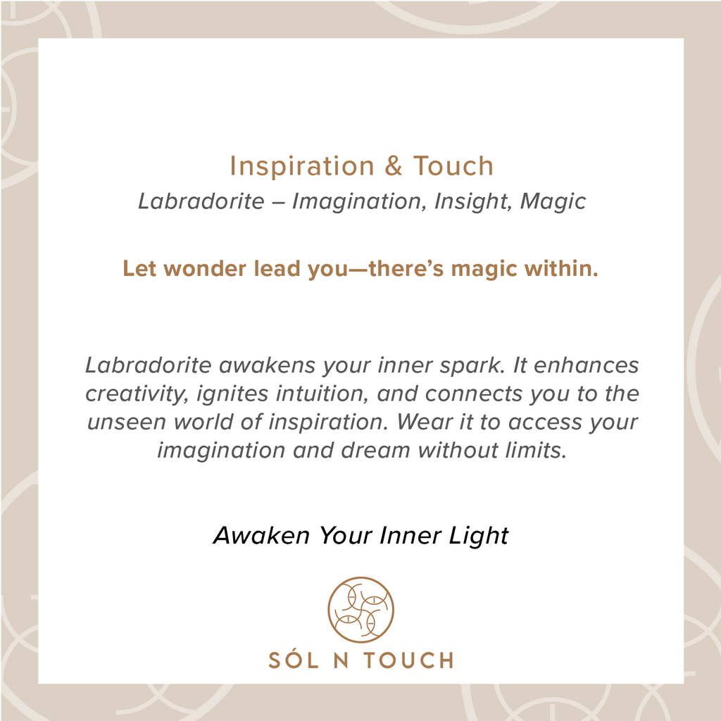 Inspiration & Touch – Labradorite Necklace