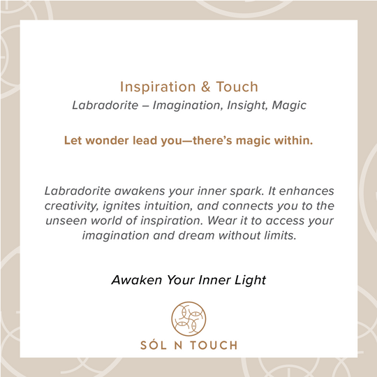 Inspiration & Touch – Labradorite Necklace