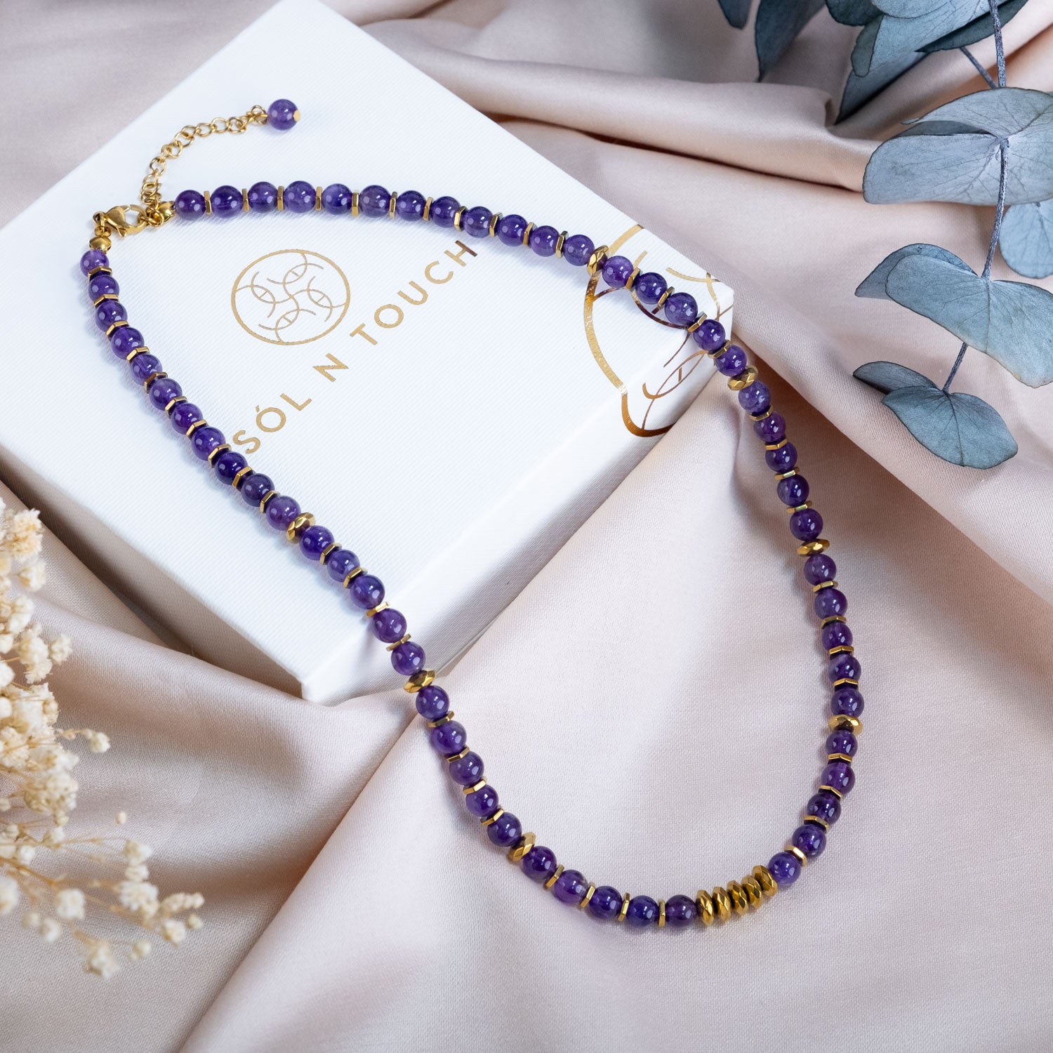 Awakening Moment – Amethyst Necklace