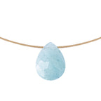 Balance & Touch – Aquamarine Necklace