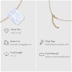 Crown Chakra & Touch – Clear Quartz Necklace