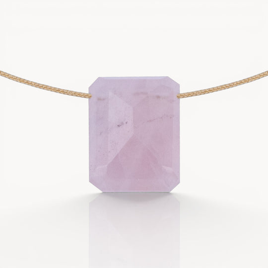 Heart Chakra & Touch – Rose Quartz Necklace