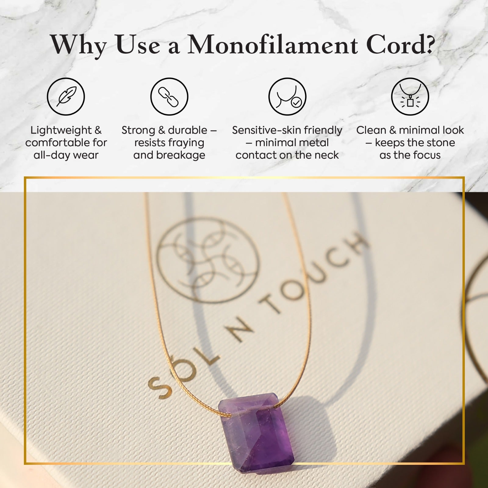 Sacral Chakra & Touch – Carnelian Necklace