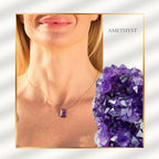 Third Eye Chakra & Touch – Amethyst Necklace