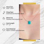 Throat Chakra & Touch – Amazonite Necklace