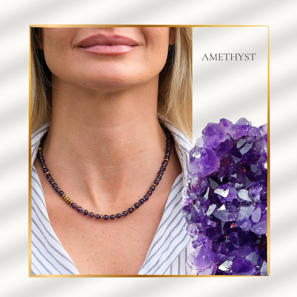 Awakening Moment – Amethyst Necklace