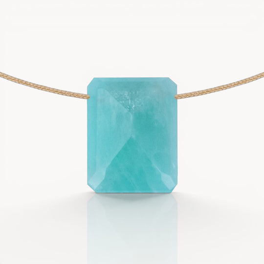 Throat Chakra & Touch – Amazonite Necklace