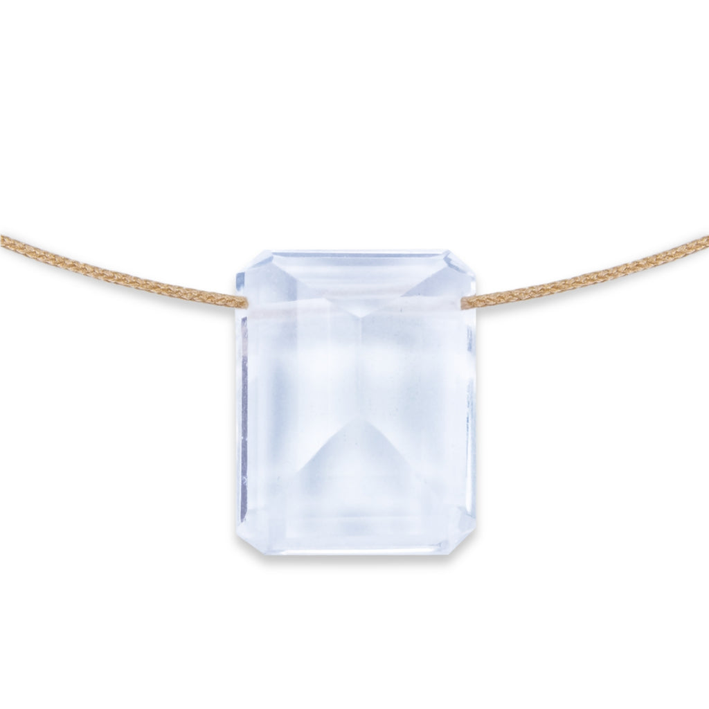 Crown Chakra & Touch – Clear Quartz Necklace