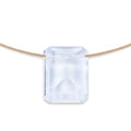 Crown Chakra & Touch – Clear Quartz Necklace