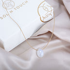 Cancer Zodiac & Touch – Moonstone Necklace
