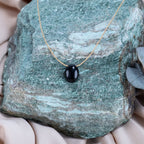 Capricorn Zodiac & Touch – Onyx Necklace