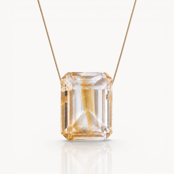 Solar Plexus Chakra & Touch – Citrine Necklace