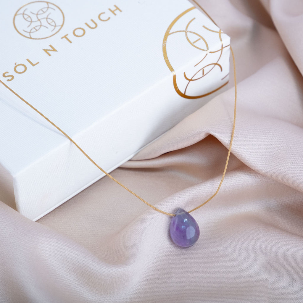 Clarity & Touch – Fluorite Necklace