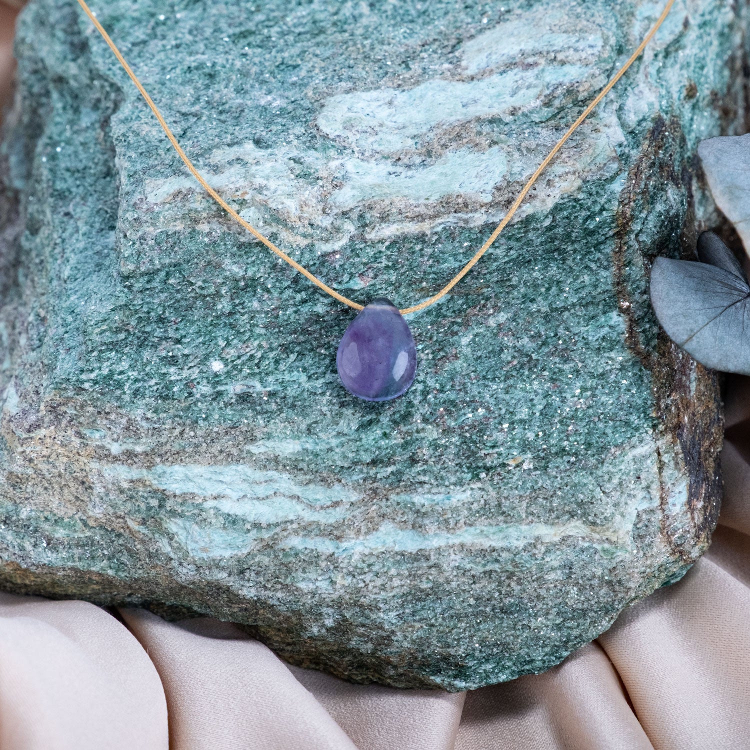 Clarity & Touch – Fluorite Necklace