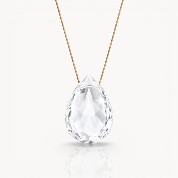 Healing & Touch – Clear Quartz Necklace
