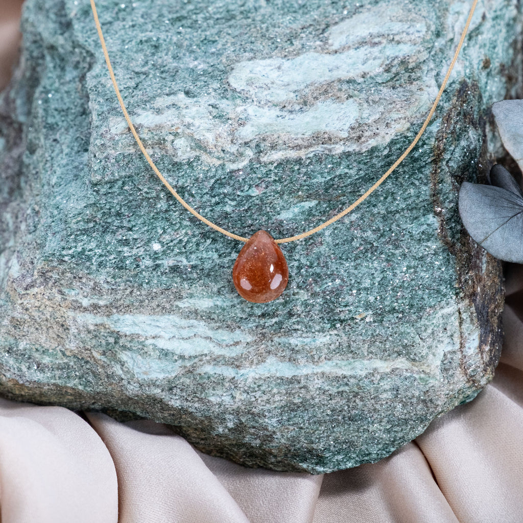 Confidence & Touch – Sunstone Necklace