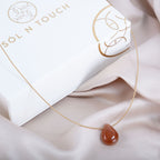 Confidence & Touch – Sunstone Necklace