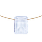 Crown Chakra & Touch – Clear Quartz Necklace
