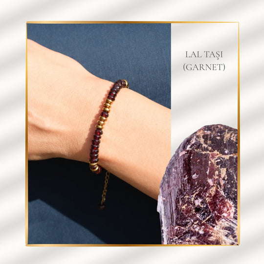 Garnet Grace – Sól Elegance Bracelet