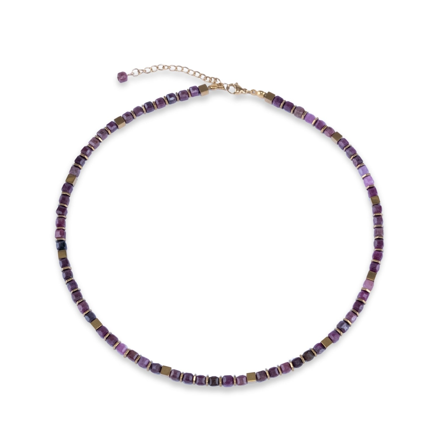 Ruby Flame – Sól Elegance Necklace