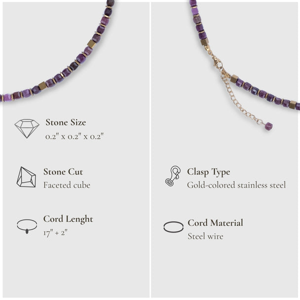 Ruby Flame – Sól Elegance Necklace