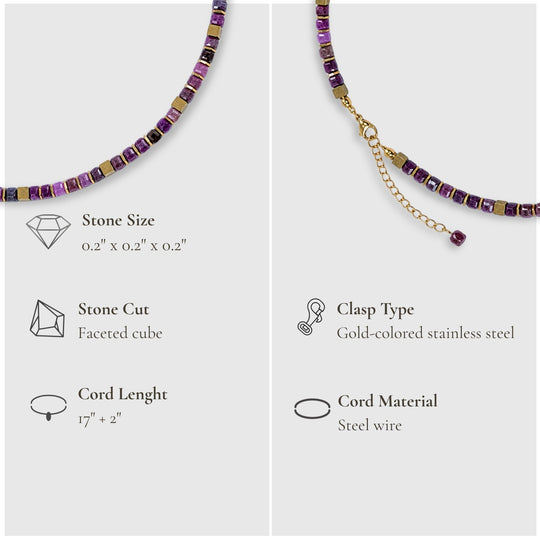 Ruby Flame – Sól Elegance Necklace