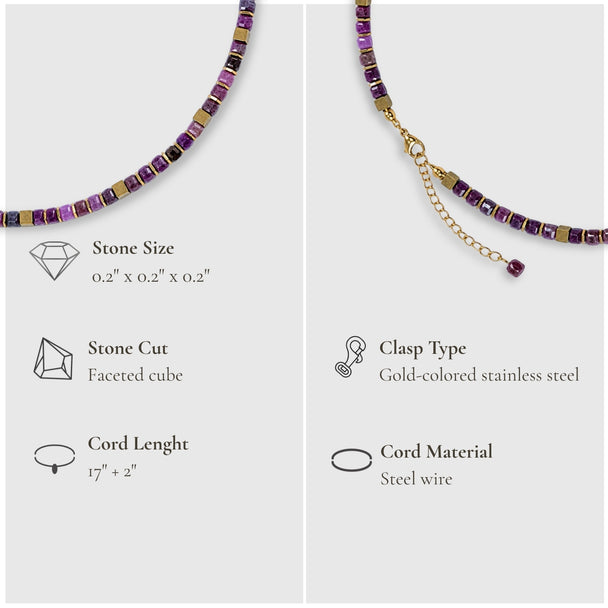Ruby Flame – Sól Elegance Necklace