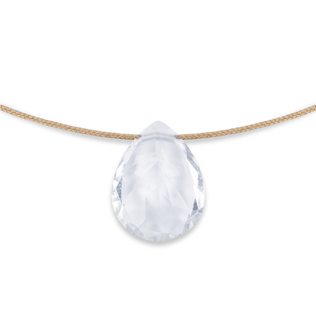 Healing & Touch – Clear Quartz Necklace