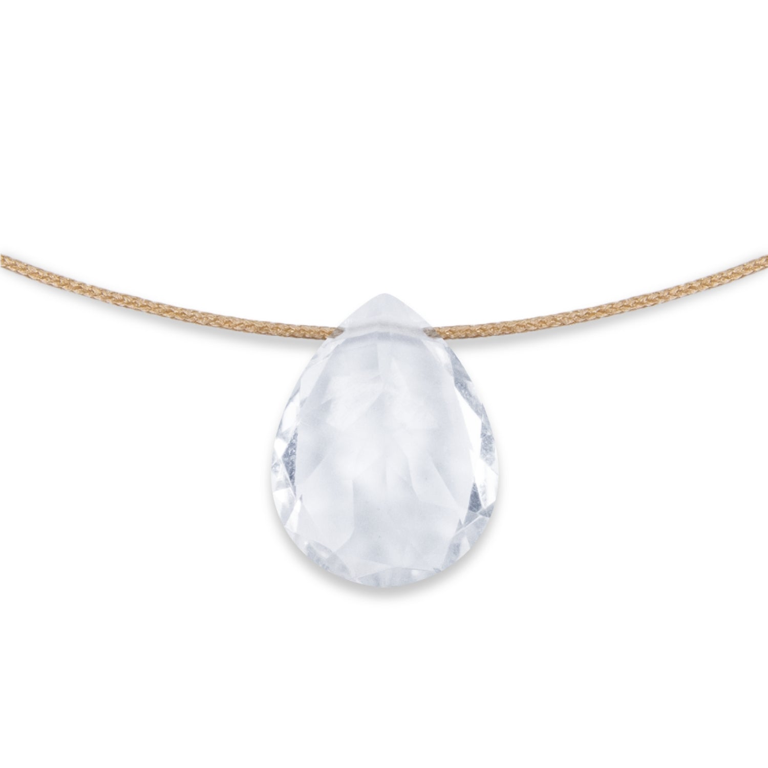 Healing & Touch – Clear Quartz Necklace