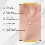 Healing & Touch – Clear Quartz Necklace