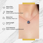 Inspiration & Touch – Labradorite Necklace